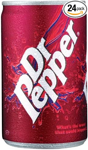 Dr Pepper Soft Drink Can 150 ml (Pack of 24)