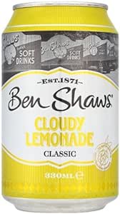 Ben Shaws Cloudy Lemonade Soft Drink pack of 330ml Cans