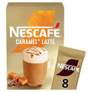 Nescafe Caramel Latte Coffee Instant coffee Sachets  6 X 8mug