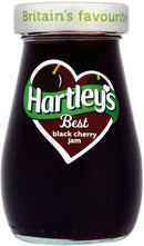 Hartley's Best Black Cherry Jam (340g) - Pack of 6