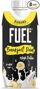Fuel10K High Protein Breakfast Milk Drink Fruit Flover Pack  of 8x330 ml