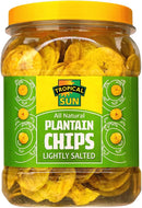 Tropical Sun Salted Plantain Chips Pack of 6 x 450g
