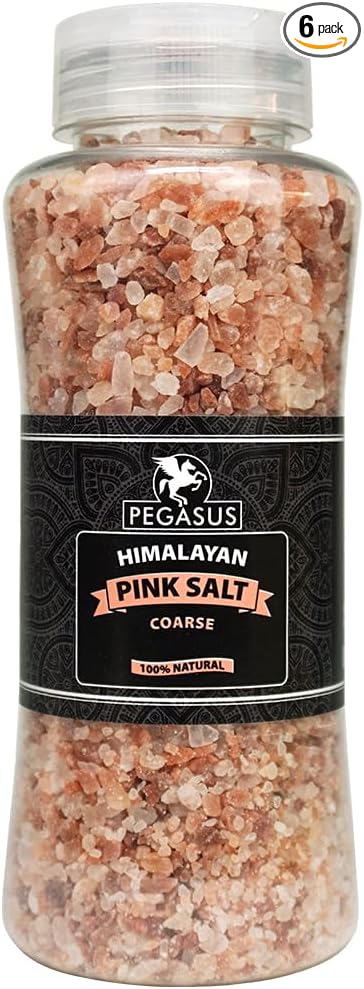 Pegasus Himalayan Pink Salt Coarse, 800g (Pack of 6)