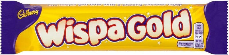 Cadbury Wispa gold salted caramel Pack of 48x48g