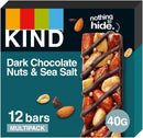Kind Dark Chocolate Nut & Sea Salt Pack of 12 x 40g