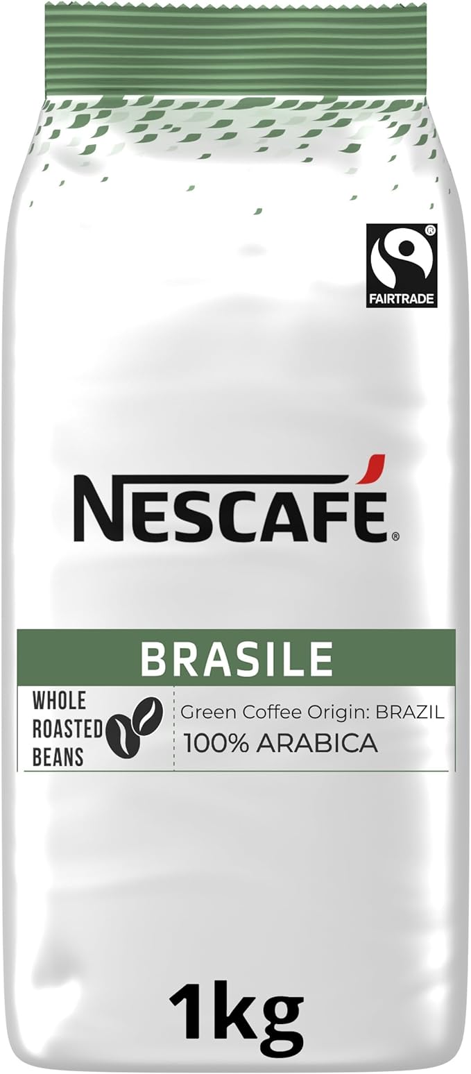 NESCAFÉ Brasile Coffee Beans Single Origin Fairtrade -6 x1kg