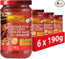 Lee Kum Kee Hot and spicy stir fry sauce Pack of 6 x 190gm