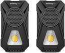 Infinity X1 LED Rechargeable Worklight with Bluetooth Speaker 2 Pack