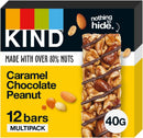 Kind Caramel Chocolate Peanut Pack of 12 x 40g