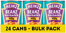 Heinz Beans with Pork Sausages Pack of 24x415g