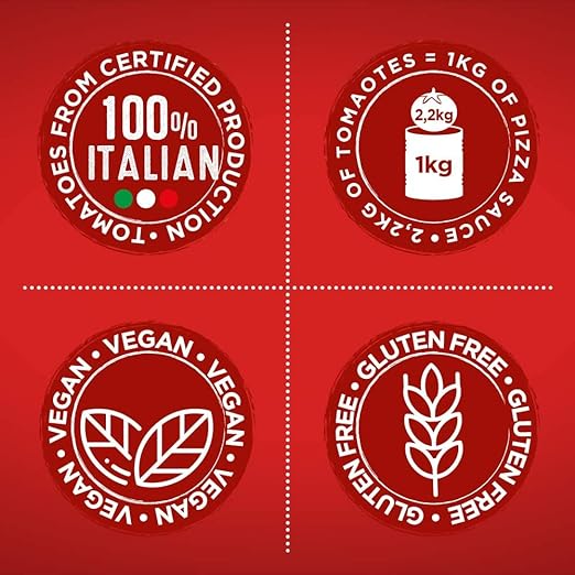 Mutti Pizza Sauce Aromatica Pack of 400g