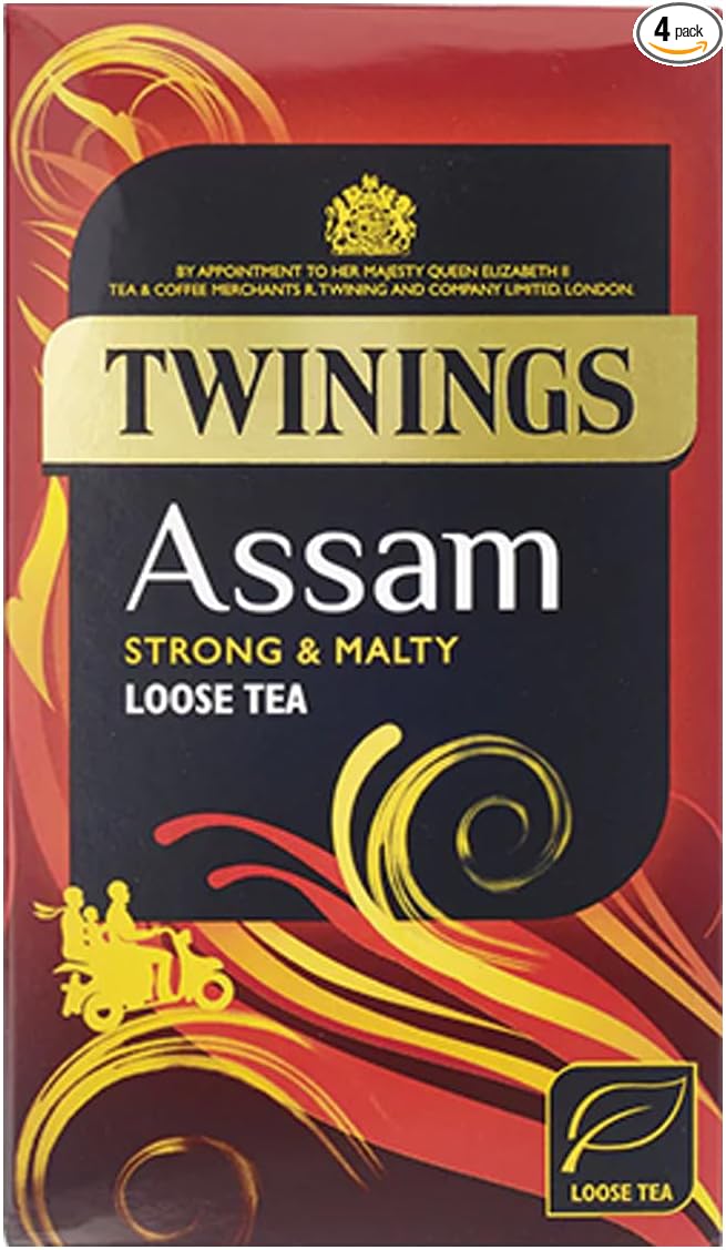 Twinings Assam Loose Leaf Tea  (Pack Of 4 x 125g )