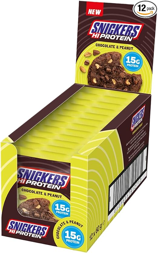 Snickers Chocolatepeanutecookie-12x60g