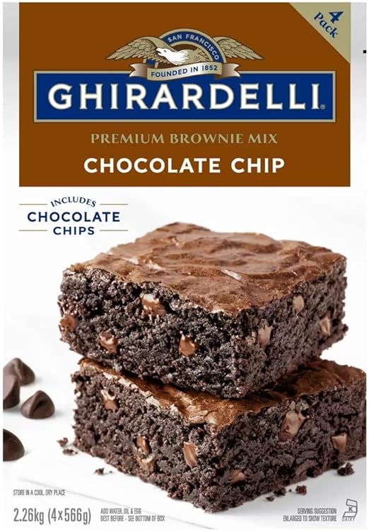 Ghirardelli Premium Brownie Mix Chocolate Chip 2.26kg