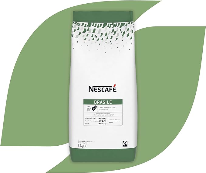 NESCAFÉ Brasile Coffee Beans Single Origin Fairtrade -6 x1kg