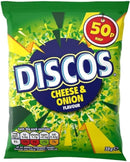 Discos Cheese & Onion Pack of 30 x 30gm