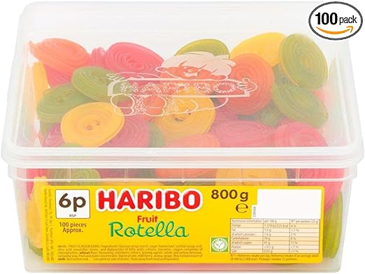 Haribo Fruit Rotella - 1X800g