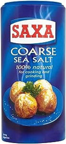 Saxa sea salt coarse 6x350g