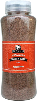Pegasus Himalayan Black Salt Fine Pack of 6x800 g