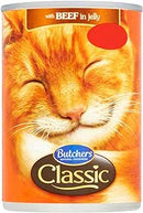 Butchers Classic Cat Beef Pack of   12 X 400G