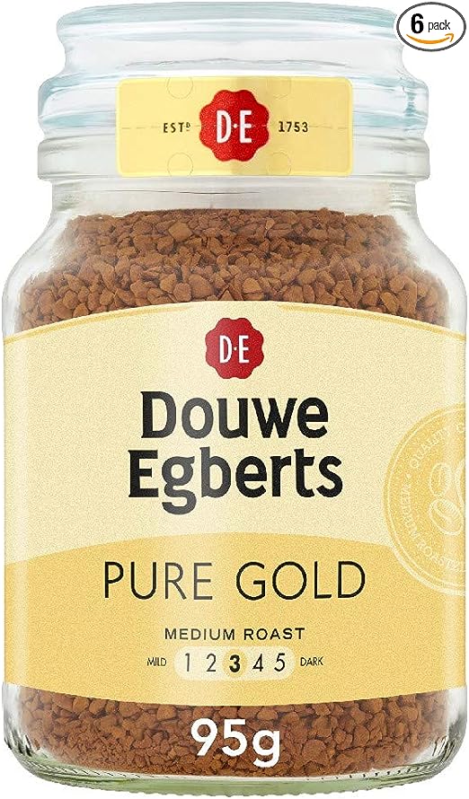 Douwe Egberts Pure Gold (Pack Of 6x 95g X 6)