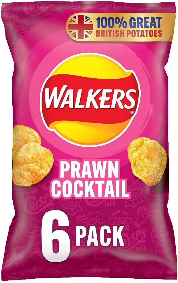 Walkers Crisps Pack of 18 x (6 x 25g)