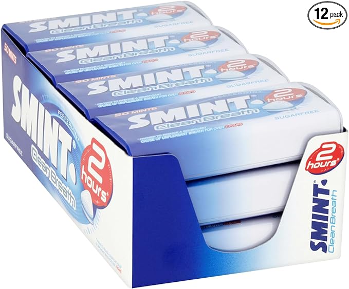 Smint Sugarfree Mints – 2 Hour Clean Breath-12X35G