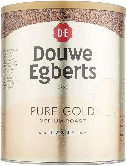 Douwe Egberts Pure Gold Instant Coffe Pack of 750g