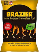 Brazier Smokeless Coal - 1x10kg