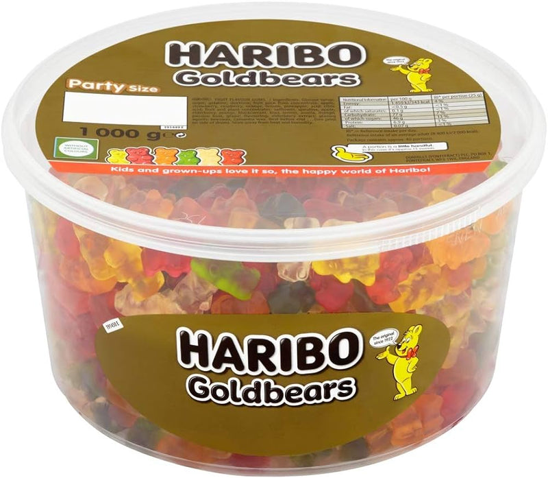 Haribo Gold bear party sweet (sharing bags &  tubs)