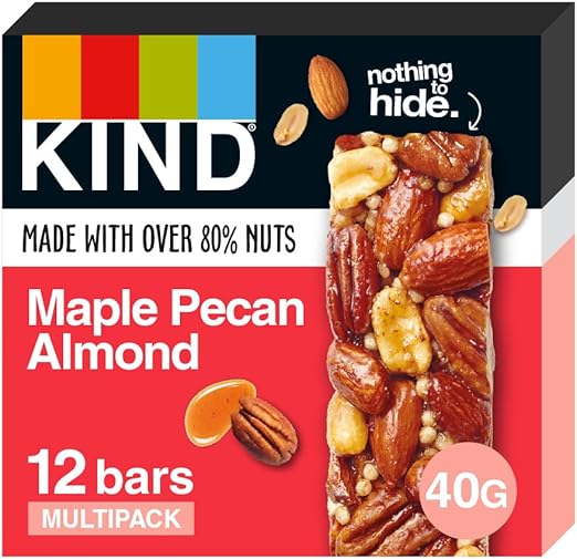 Kind Maple Pecan Almond Pack of 12 x 40g