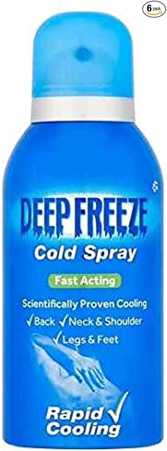 Deep Freeze Cold Spray 6 X 150ML