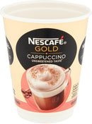 Nescafé & Go Gold Cappuccino Unsweetened Pack of 8X23G Cups