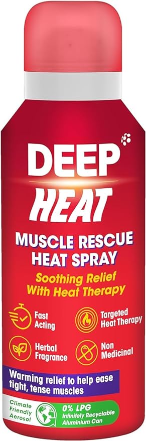 Deep Heat - Muscle Rescue Heat Spray 6 X 72.5ML