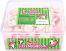 Swizzels Sweet Tubs, Giant Fun Gums Foam Mushrooms Pack of 120pcs