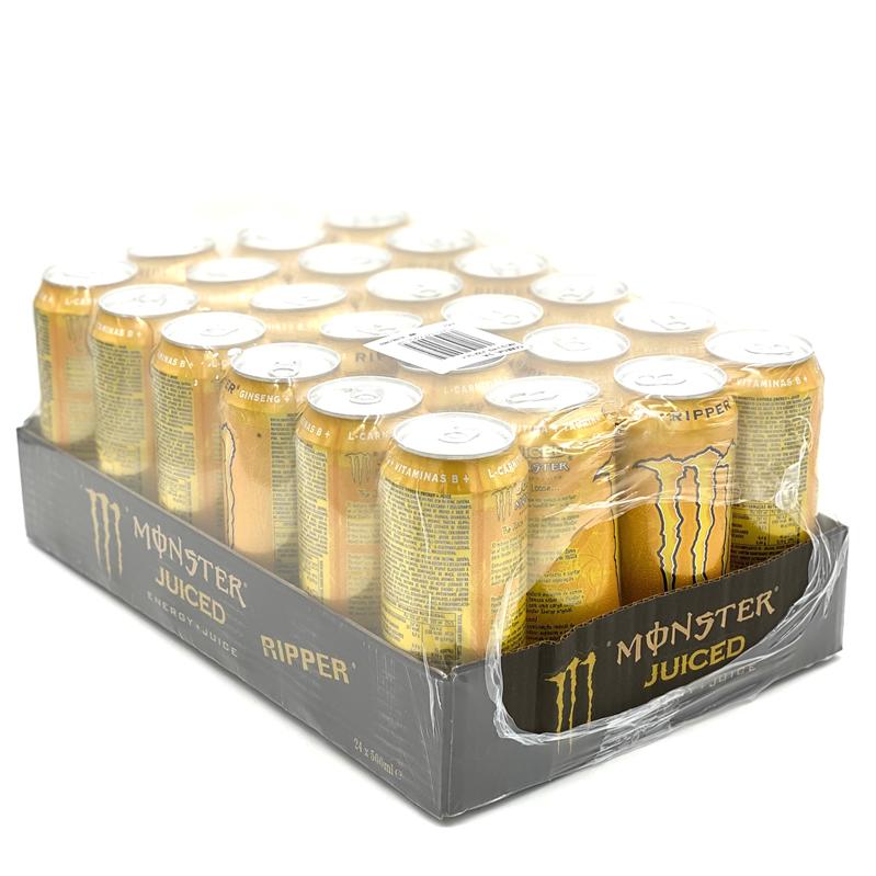 Monster Ripper Juiced  Energy Drink  500ml Pack