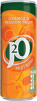 J2O Orange & Passion Fruit Cans Pack of 6 x 4 x 250ml