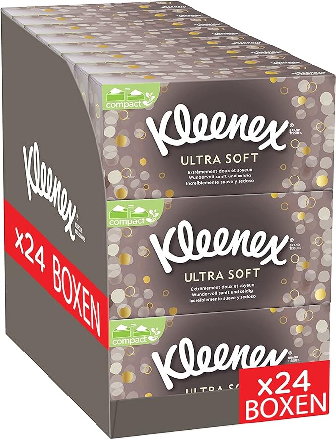 KLEENEX - Ultra-Soft tissues (24 Boxes of 64 tissues)