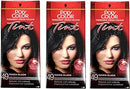 Schwarzkopf Poly Brown saded Color Tint Pack of 3