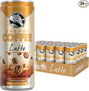 Energy coffee latte (pack Of 24x250ml) can