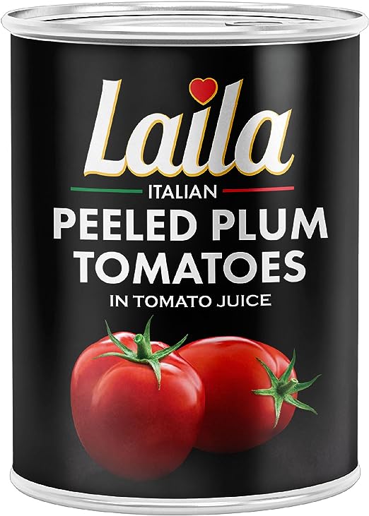 Laila plum tomatoes 12x400g