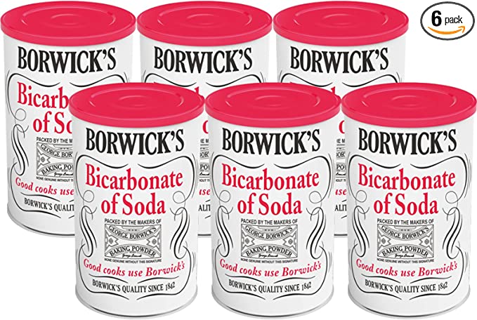 Borwick's Bicarbonate Of Soda 6 X 100GM
