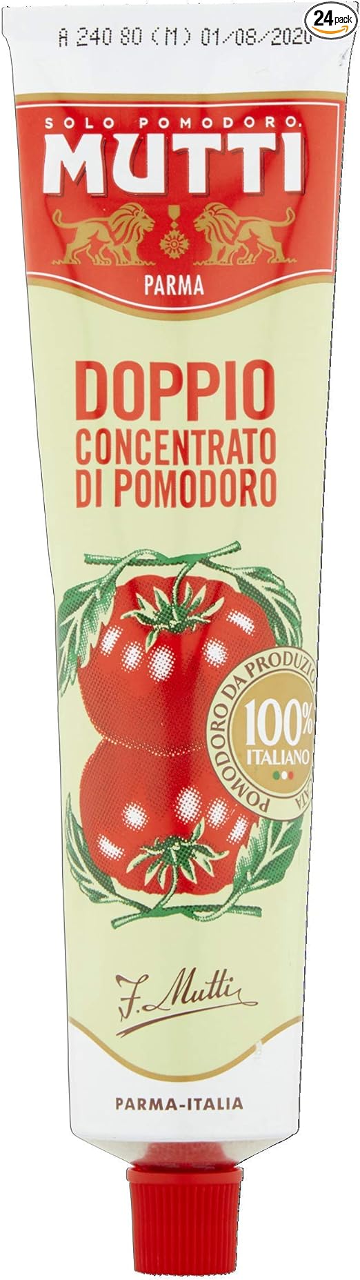 Mutti Double Concentrate Tomato Puree Pack of 130g