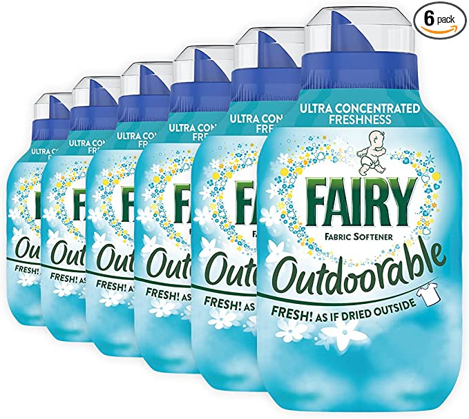 Fairy Outdoorable Fabric softener Pack of 6x35wash