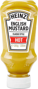 Heinz english mustard hot 8x220ml