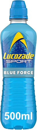 Lucozade Sport Blue Force Isotonic Energy Drink - 12x500ml