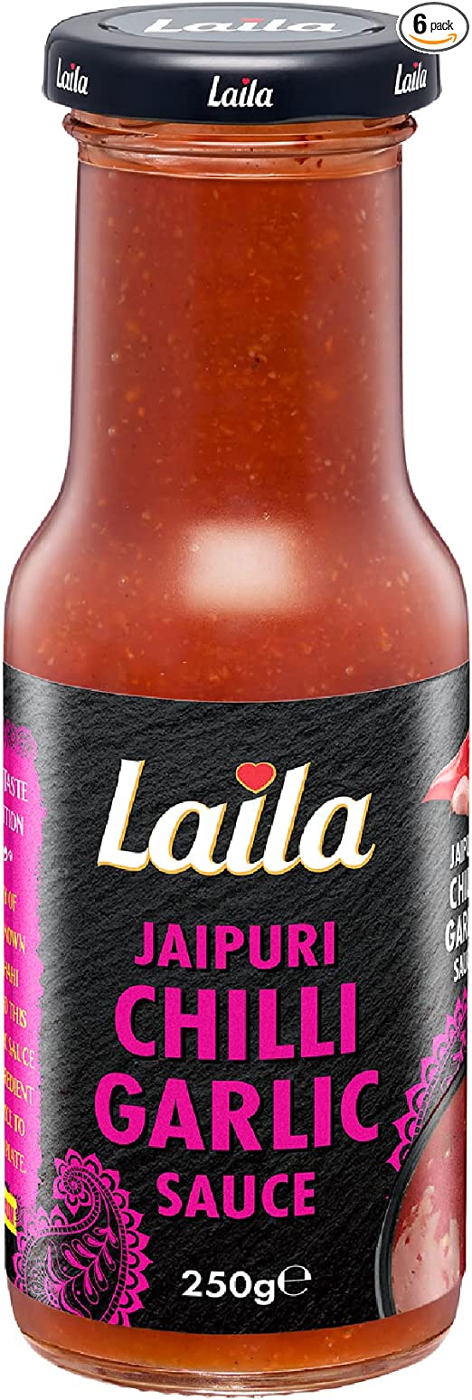 Laila Jaipuri Chilli Garlic Sauce 6x250g