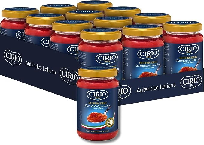 Cirio puree in jars 12x350g