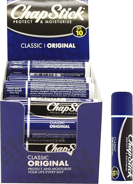 Chapstick Classic Orginal Lip Balm Pack of 12