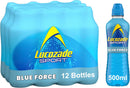 Lucozade Sport Blue Force Isotonic Energy Drink - 12x500ml